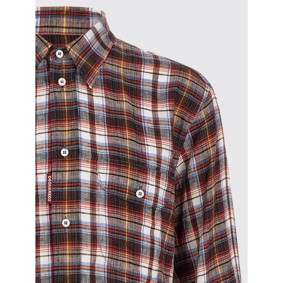 Dsquared2 Shirt Men Red - Picture 4 of 4